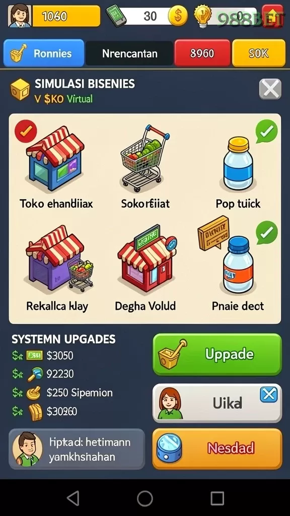 Cuplikan layar KAPALTOGEL — menu navigasi